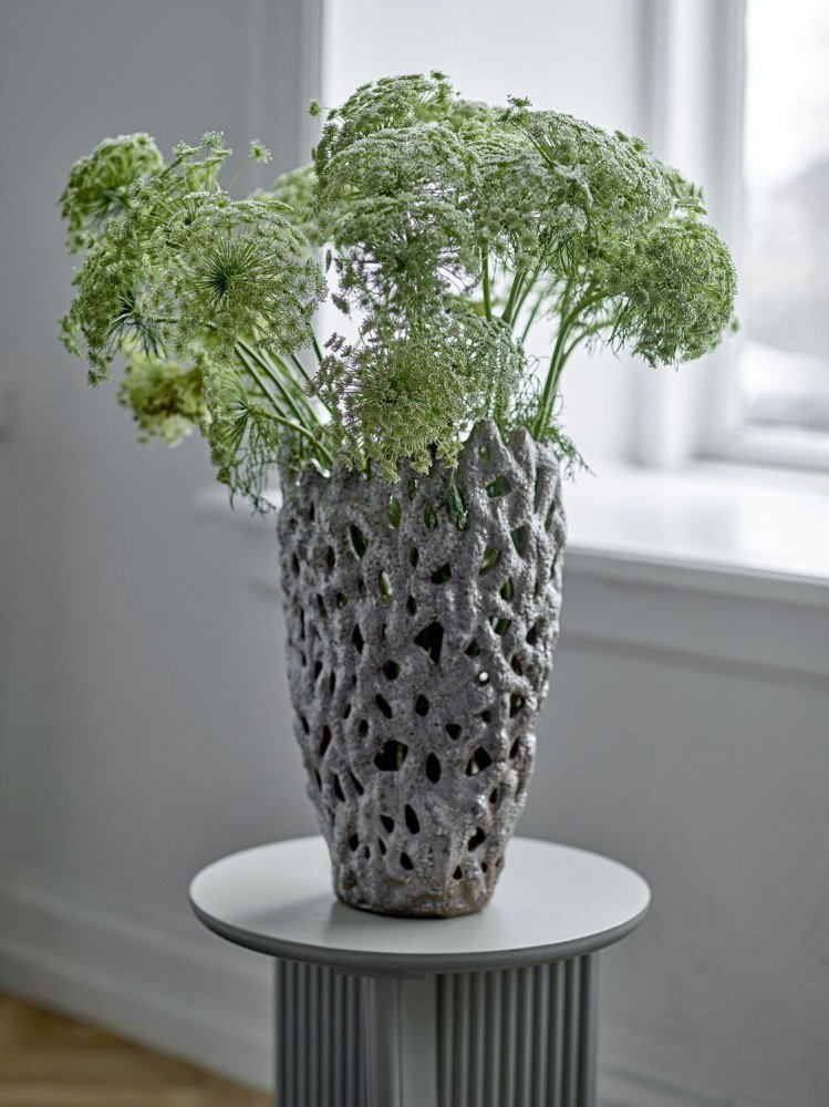 Bloomingville Eunice Vase H37 cm, Wei