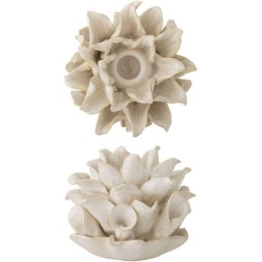 Bloomingville Phyllis Kerzenhalter H10,5 cm, Wei