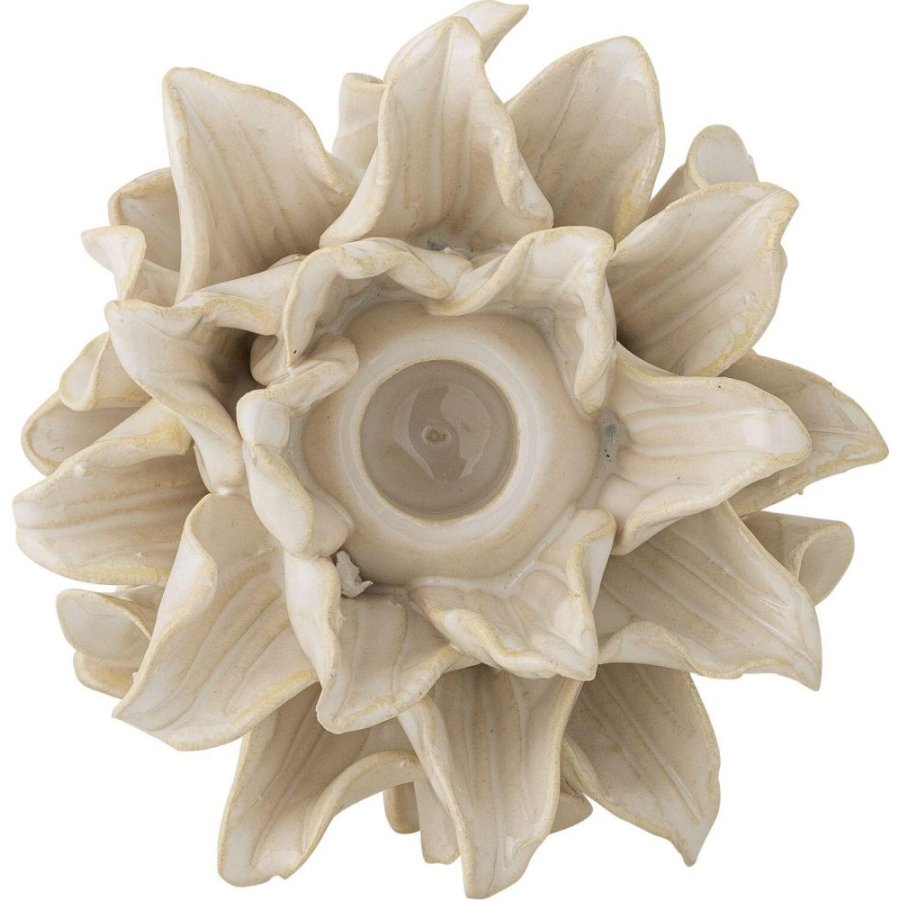 Bloomingville Phyllis Kerzenhalter H10,5 cm, Wei