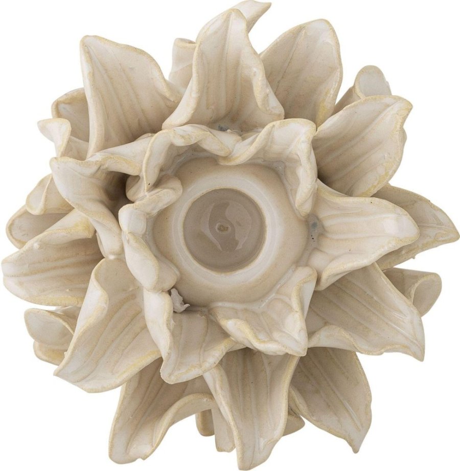 Bloomingville Phyllis Kerzenhalter H10,5 cm, Wei