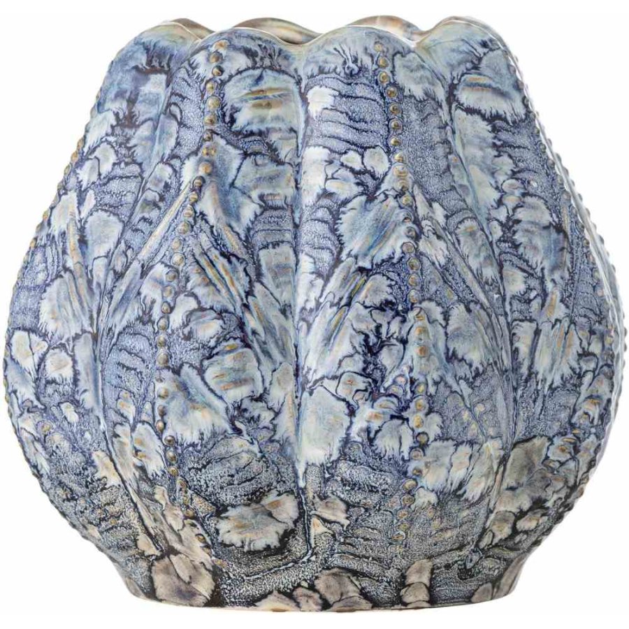Creative Collection Hetty Vase H19,5 cm, Blau