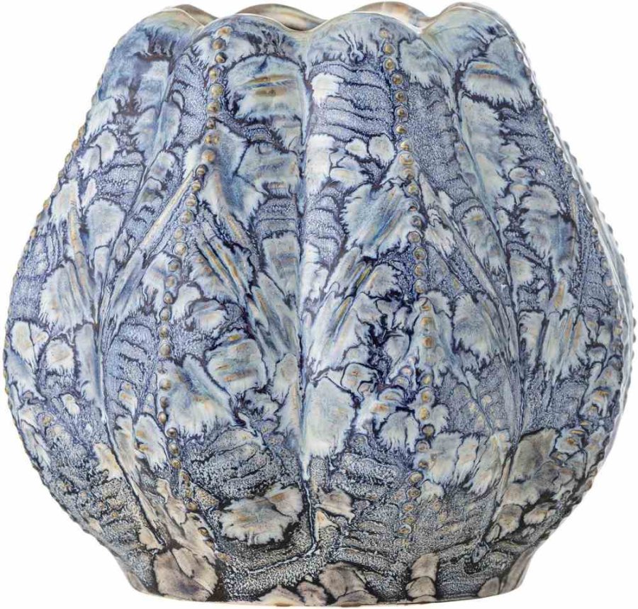 Creative Collection Hetty Vase H19,5 cm, Blau