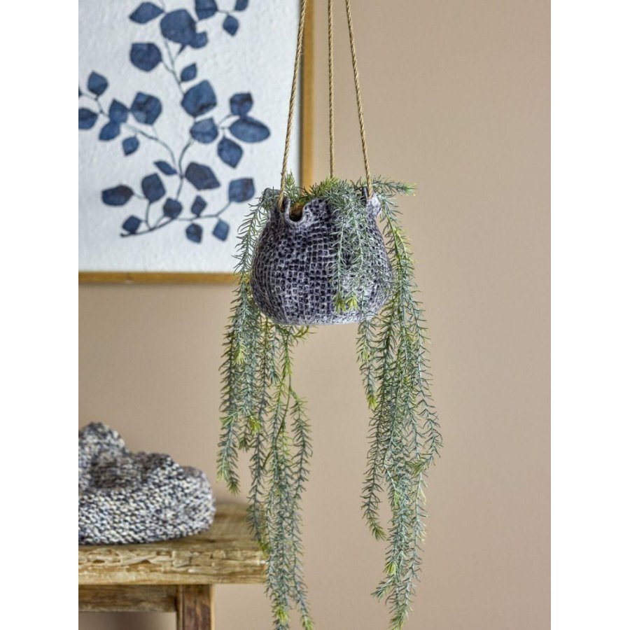 Creative Collection Lottie Hngebertopf H16 cm, Blau