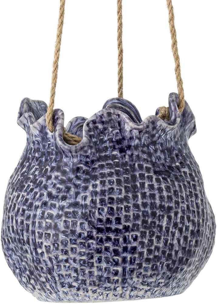 Creative Collection Lottie Hngebertopf H16 cm, Blau