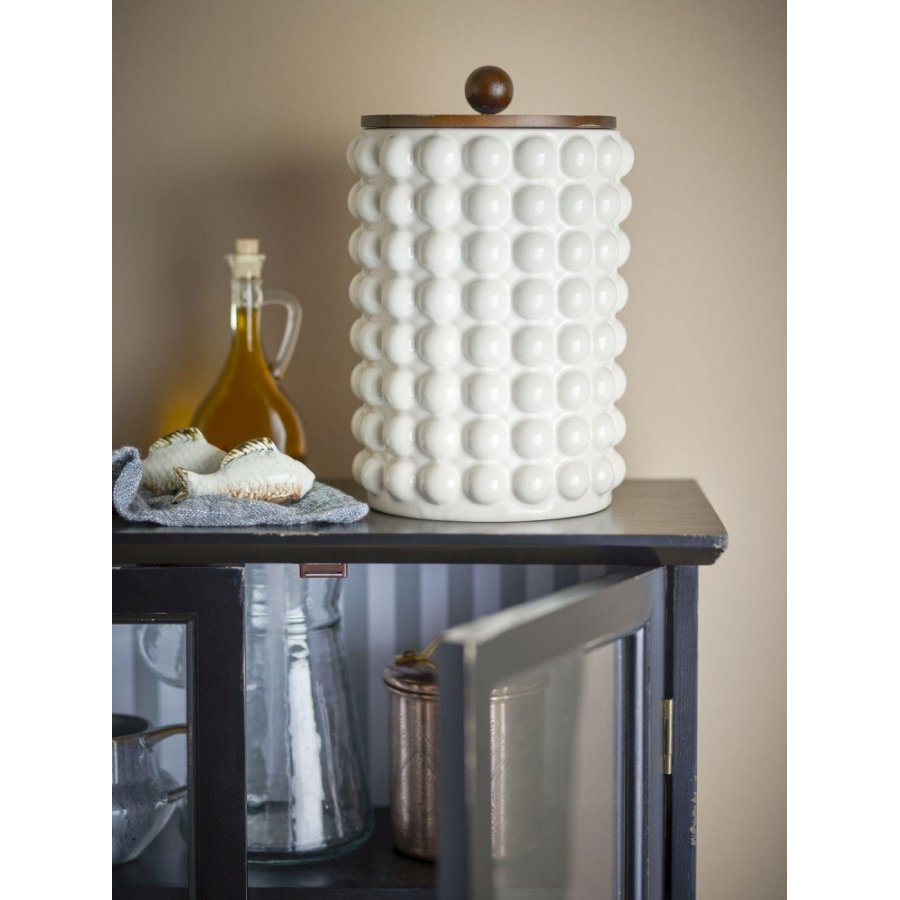 Creative Collection Madge Dose mit Deckel H27 cm, Wei