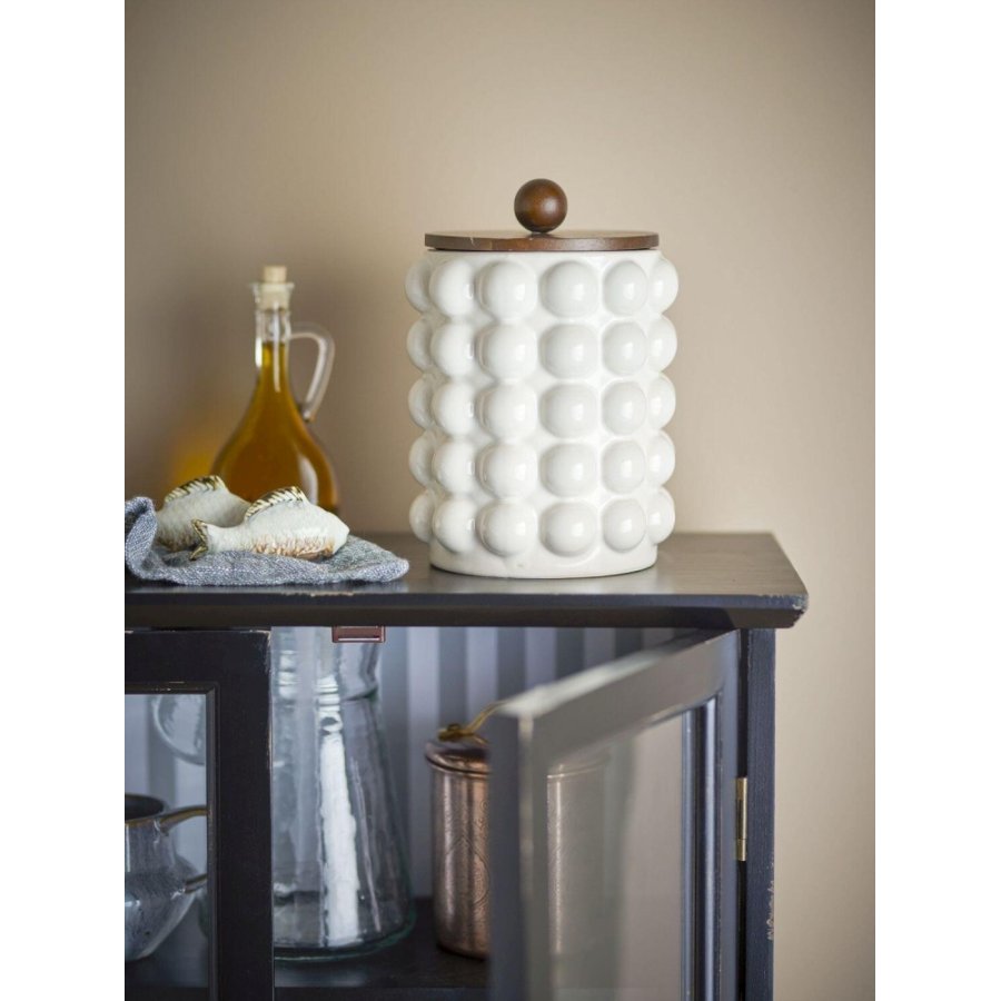 Creative Collection Madge Dose mit Deckel H21 cm, Wei