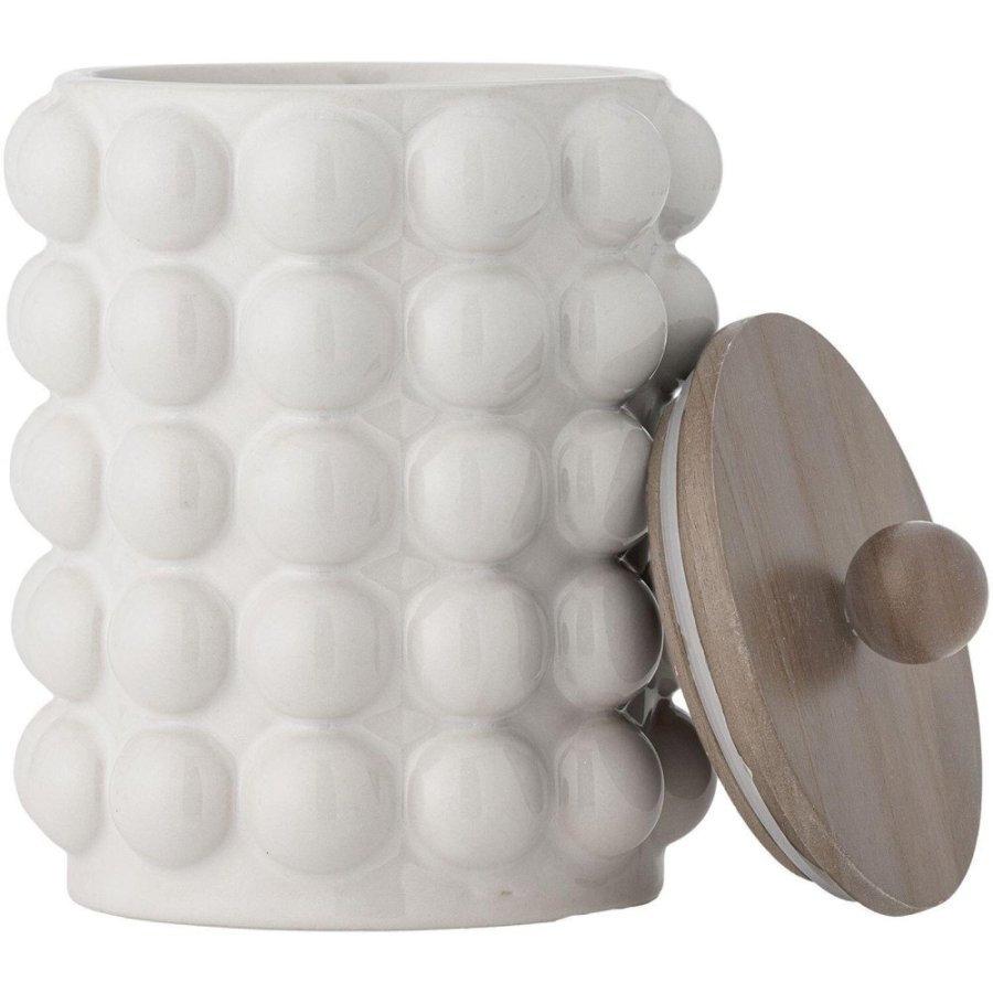 Creative Collection Madge Dose mit Deckel H21 cm, Wei