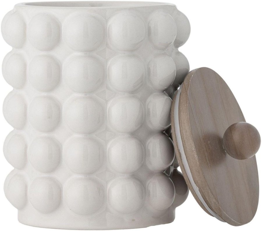 Creative Collection Madge Dose mit Deckel H21 cm, Wei