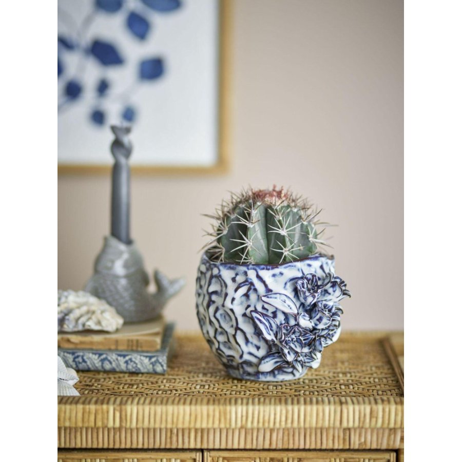 Creative Collection Malina bertopf H13 cm, Blau