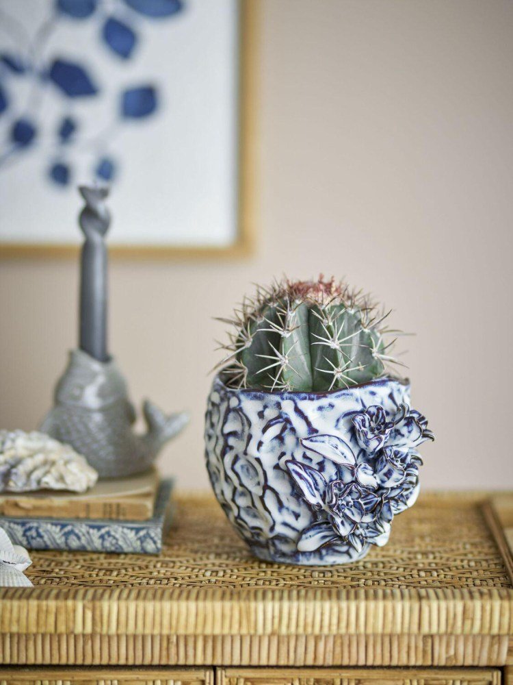 Creative Collection Malina bertopf H13 cm, Blau