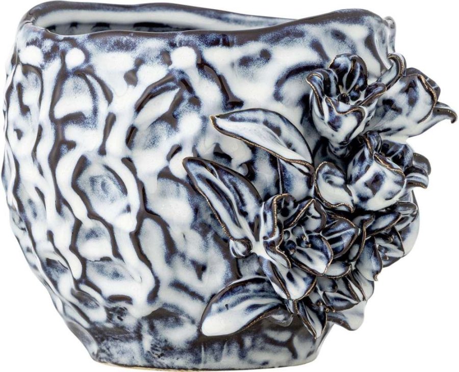 Creative Collection Malina bertopf H13 cm, Blau