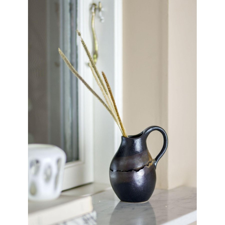 Bloomingville Alvena Vase H15 cm, Braun