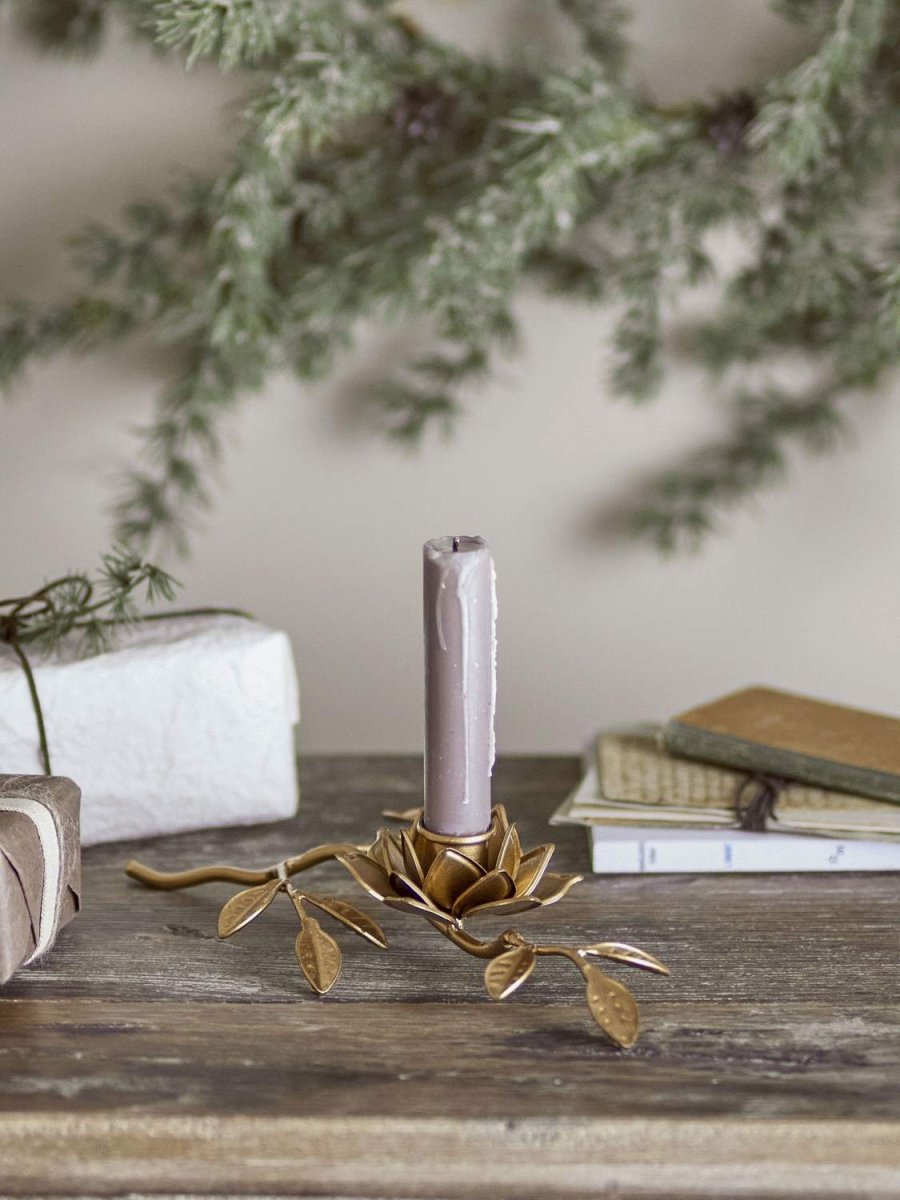 Bloomingville Gretchen Kerzenhalter H5,5 cm, Gold