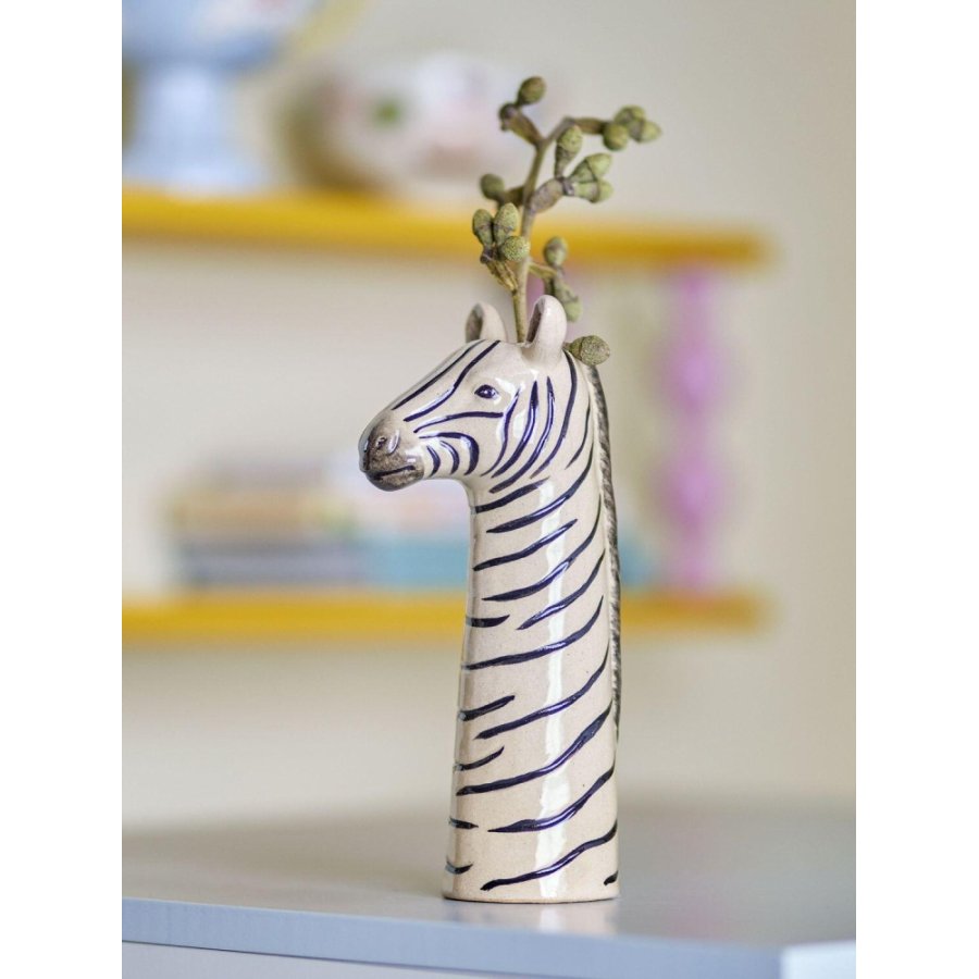 Bloomingville Mini Feodor Vase H21 cm, Wei