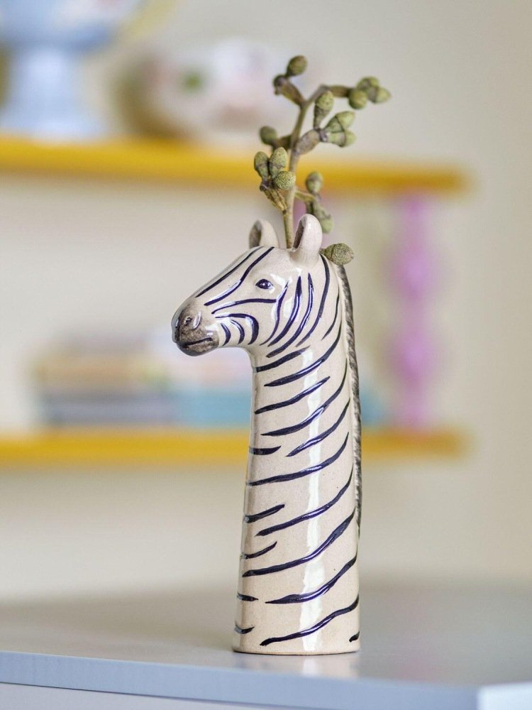 Bloomingville Mini Feodor Vase H21 cm, Wei