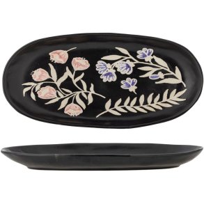 Bloomingville Amberly Serviertablett 41 cm, Schwarz