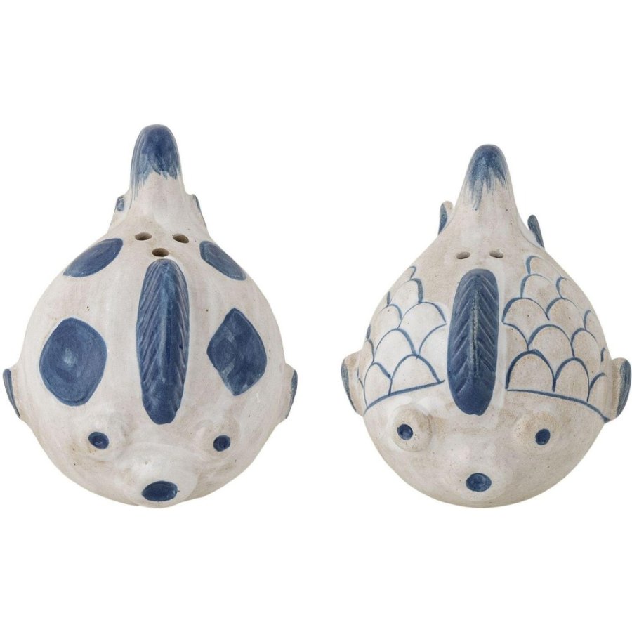 Bloomingville Fugu Salz- und Pfeffermhle H6,5 cm, Blau