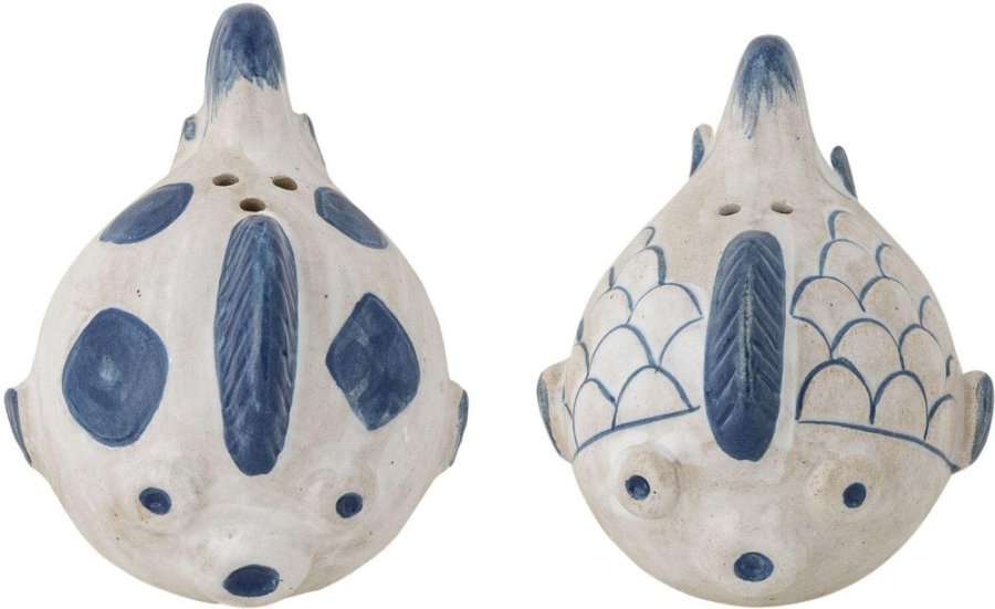 Bloomingville Fugu Salz- und Pfeffermhle H6,5 cm, Blau