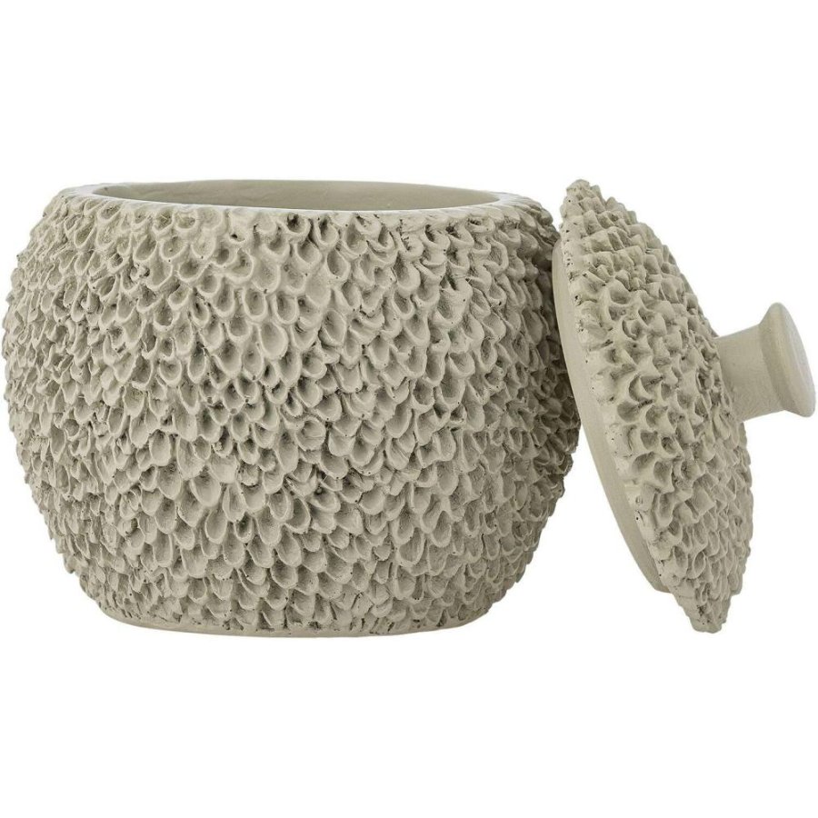 Bloomingville Briar Bonbonniere H13 cm, Grau