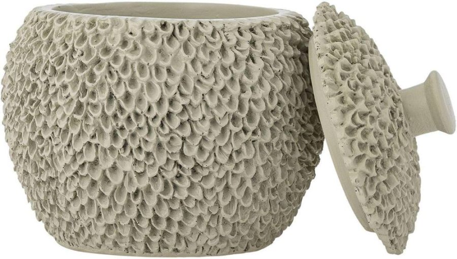 Bloomingville Briar Bonbonniere H13 cm, Grau