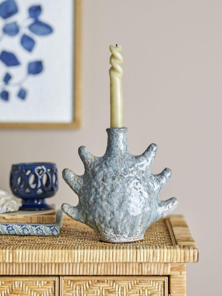 Creative Collection Bridget Kerzenhalter H19,5 cm, Blau