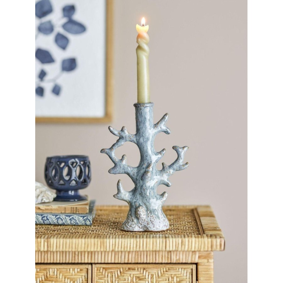 Creative Collection Bridget Kerzenhalter H23 cm, Blau