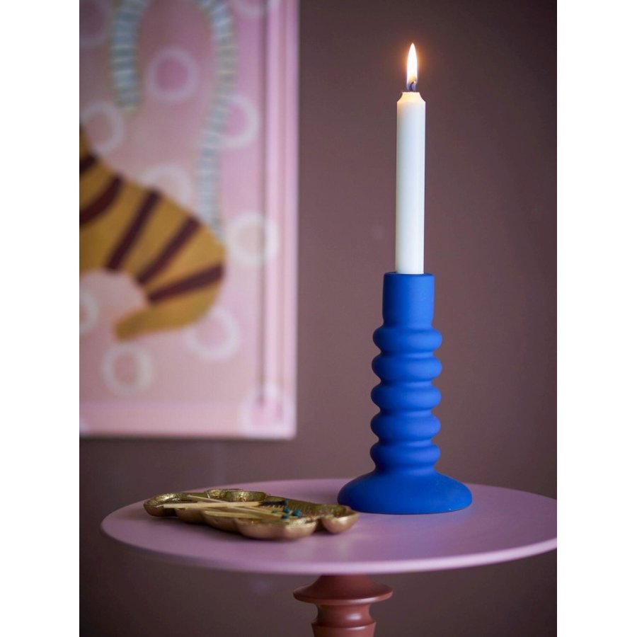 Bloomingville Thorne Kerzenhalter H18,5 cm, Blau