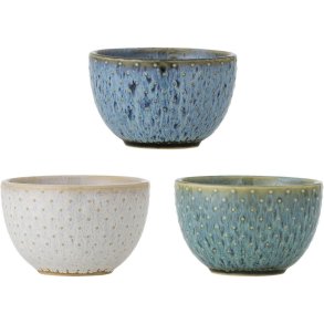 Creative Collection Harriet Schssel 3er Set 10 cm, Blau