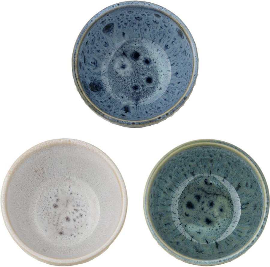 Creative Collection Harriet Schssel 3er Set 10 cm, Blau