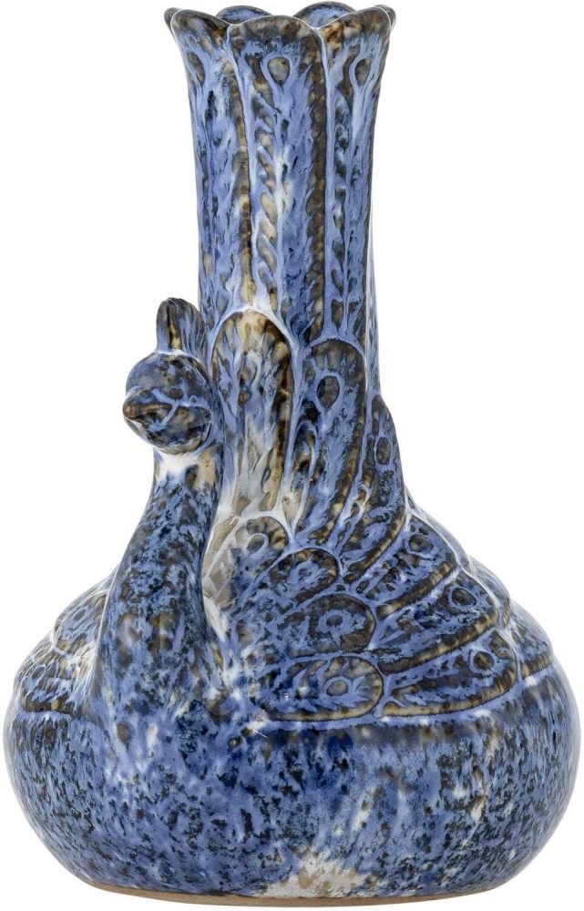 Creative Collection Kali Vase H16 cm, Blau