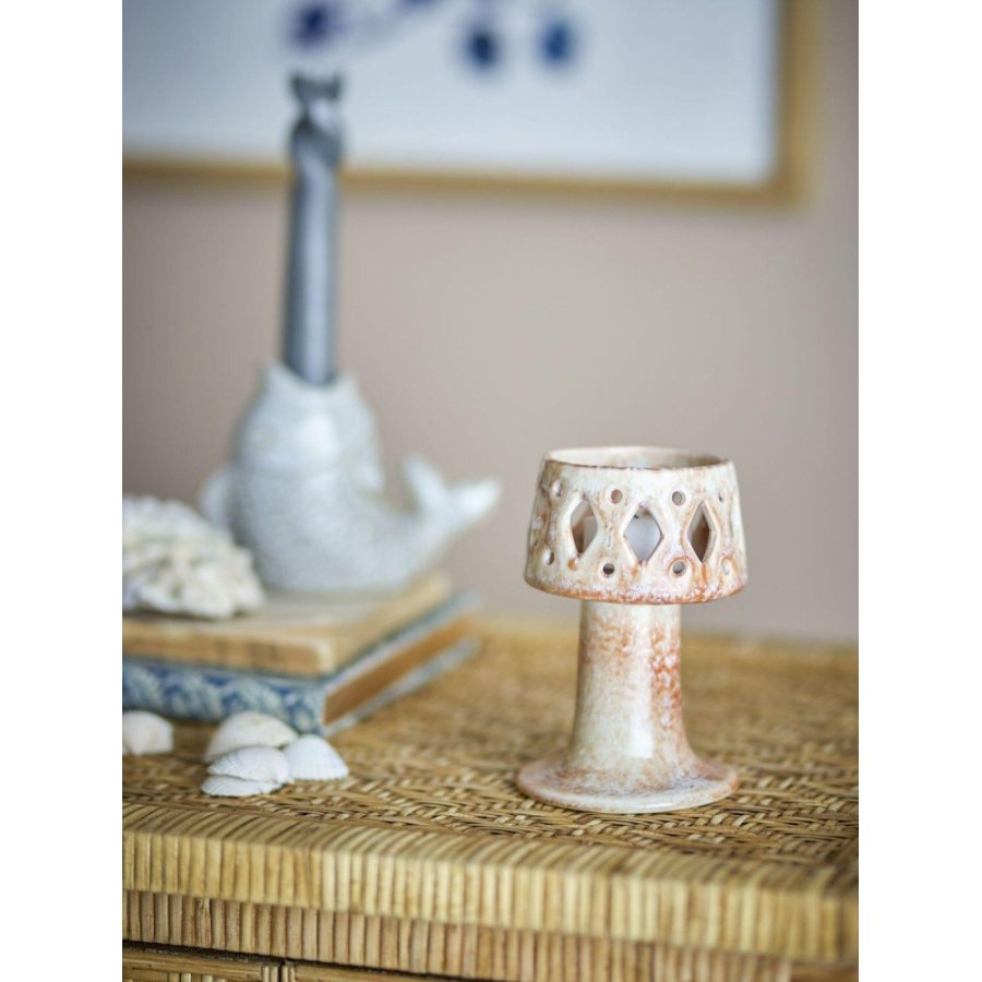 Creative Collection Patty Teelichthalter H12 cm, Natur