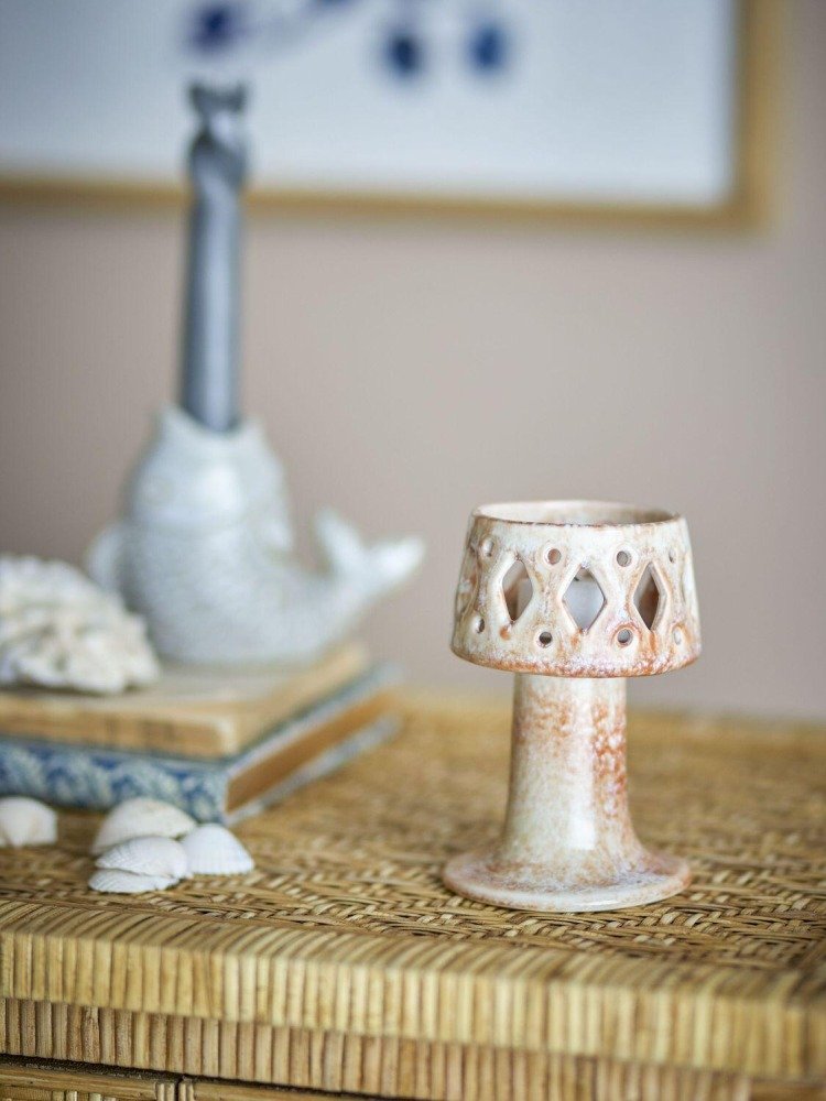 Creative Collection Patty Teelichthalter H12 cm, Natur