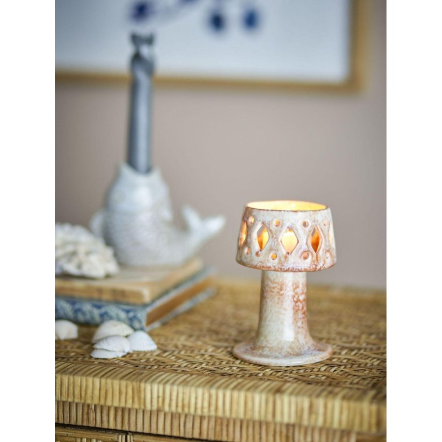 Creative Collection Patty Teelichthalter H12 cm, Natur