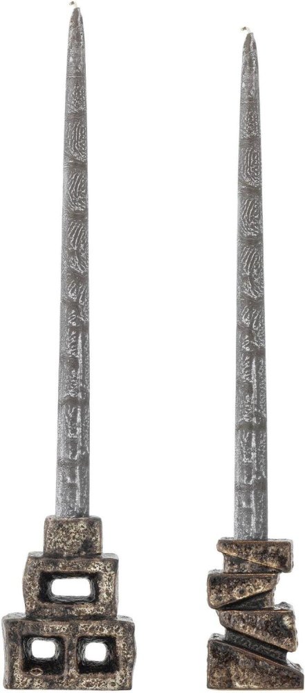 Bloomingville Hale Kerzenhalter 2er Set, Braun