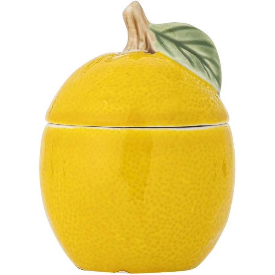 Creative Collection Limone Dose mit Deckel H12 cm, Gelb