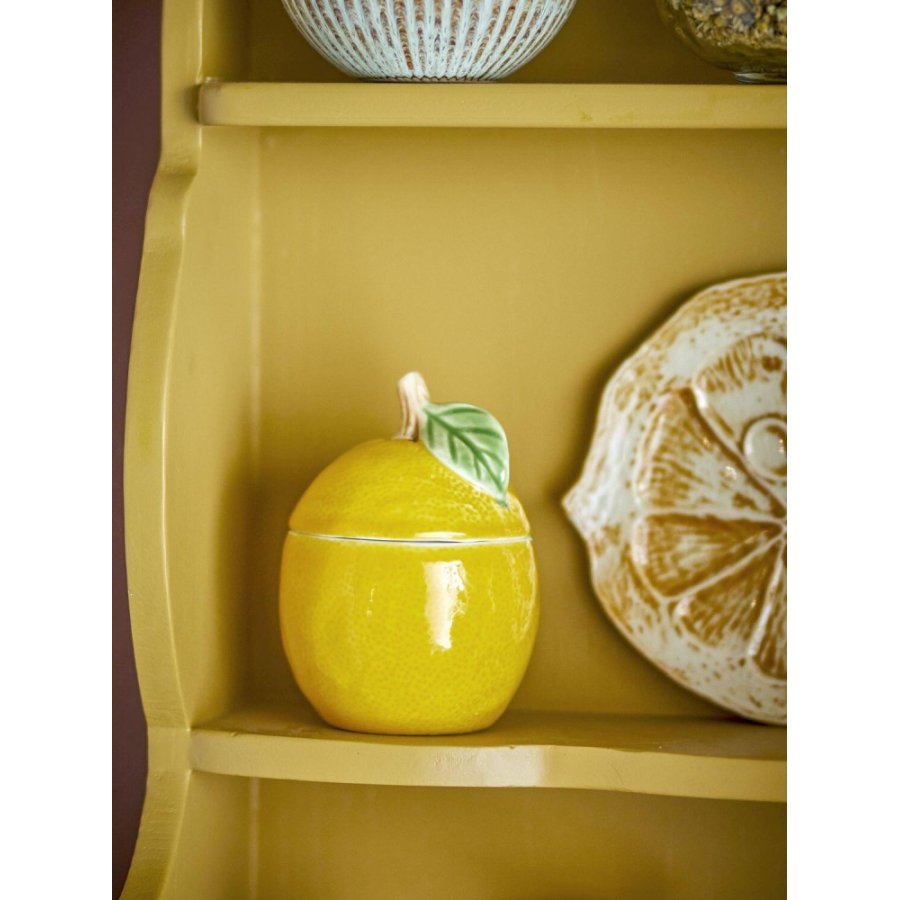 Creative Collection Limone Dose mit Deckel H12 cm, Gelb