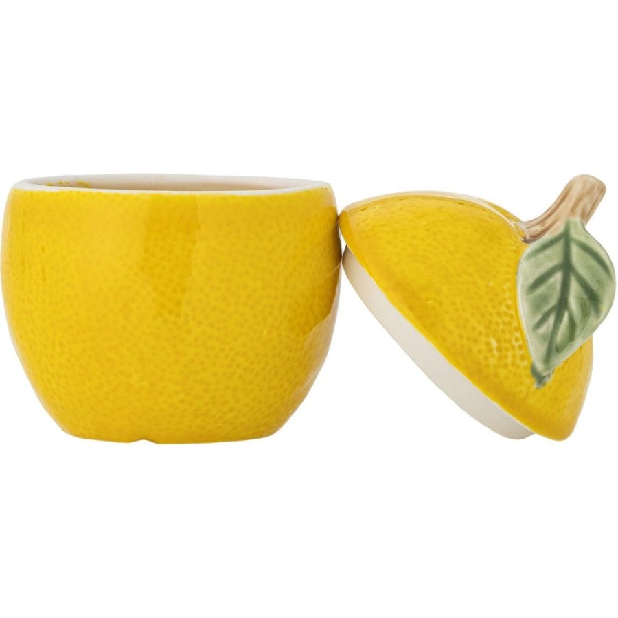 Creative Collection Limone Dose mit Deckel H12 cm, Gelb