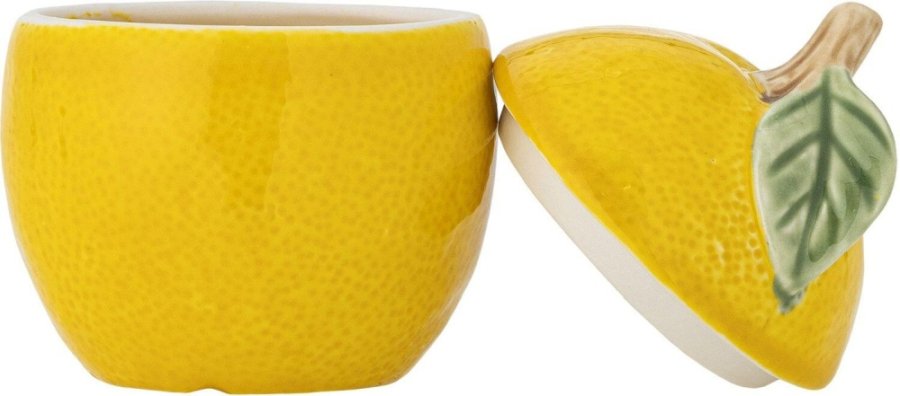 Creative Collection Limone Dose mit Deckel H12 cm, Gelb