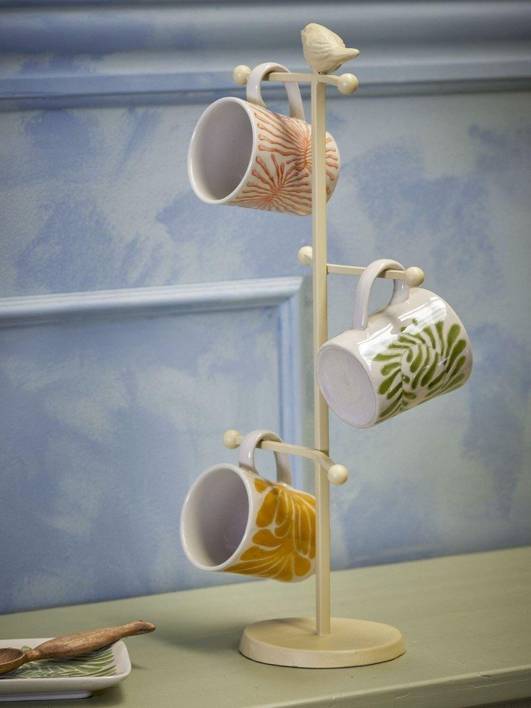 Creative Collection Fauni Tasse 3er Set 20,5 cl, Gelb