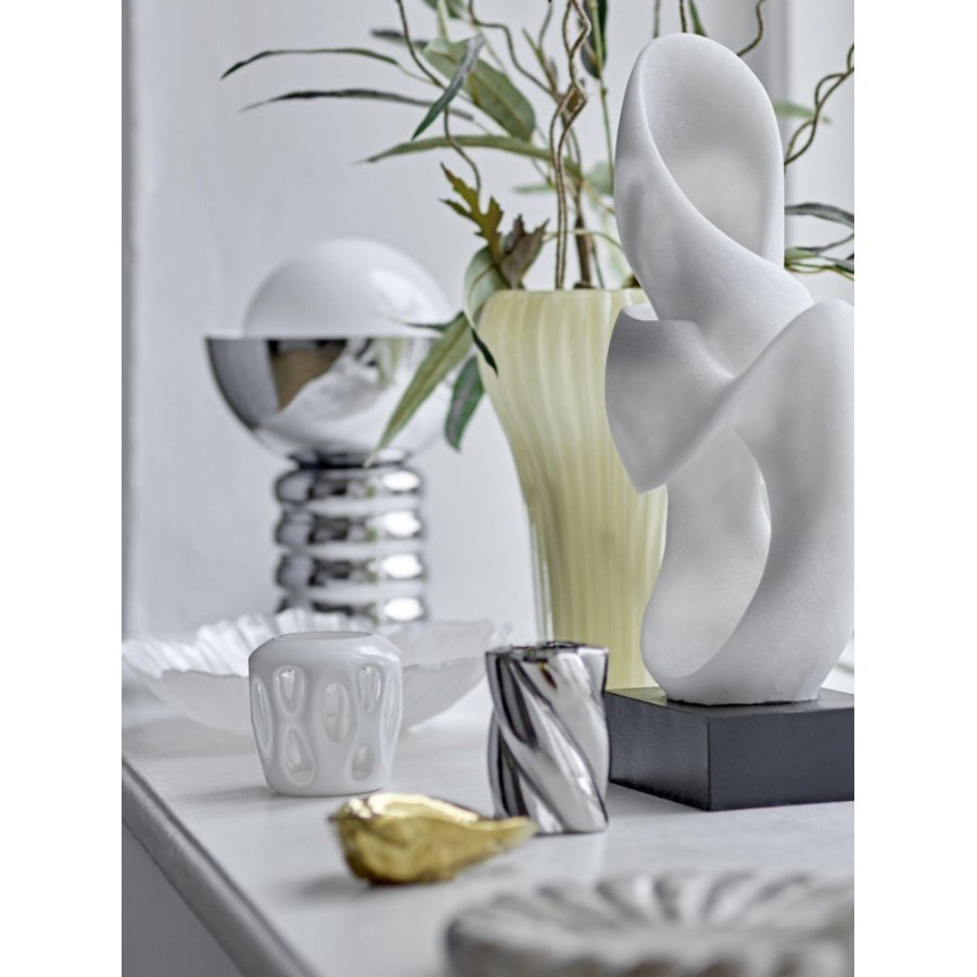 Bloomingville Silvia Kerzenhalter 2er Set H9,5 cm, Silber