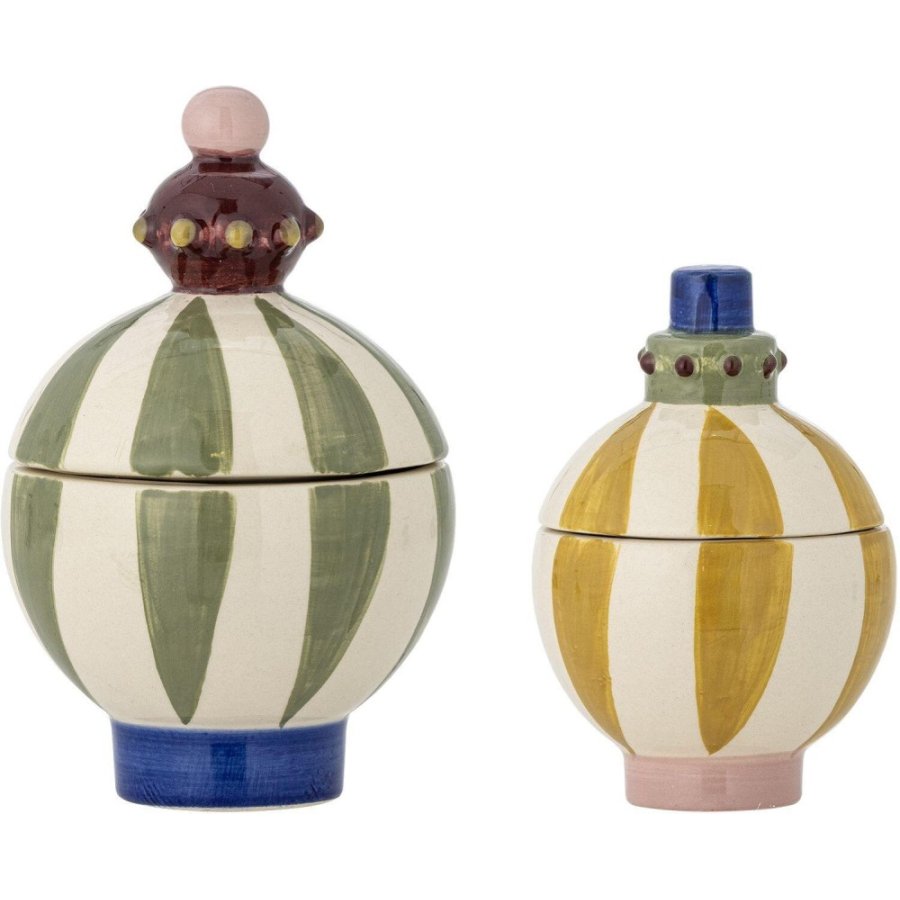 Bloomingville Cavila Bonbonniere 2er Set, Grn