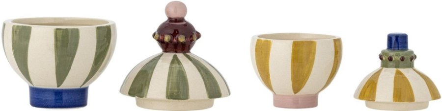 Bloomingville Cavila Bonbonniere 2er Set, Grn