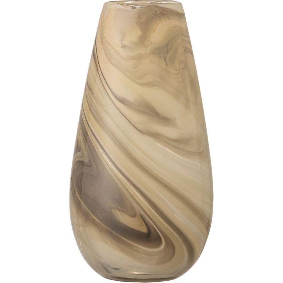 Bloomingville Algar Vase H28 cm, Braun