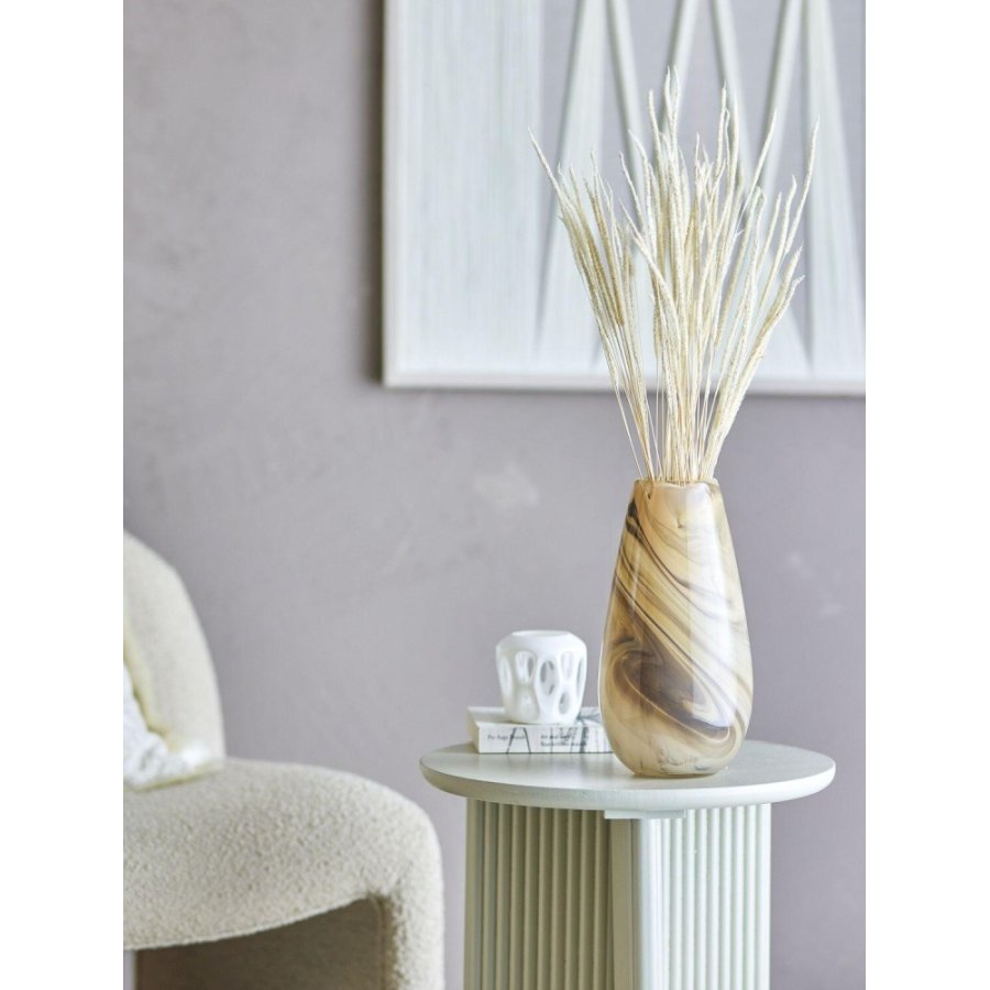 Bloomingville Algar Vase H28 cm, Braun