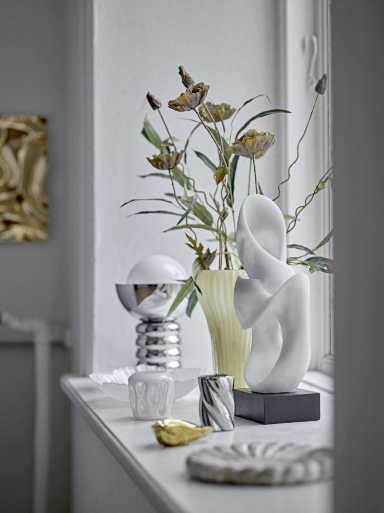 Bloomingville Averie Vase H28 cm, Gelb