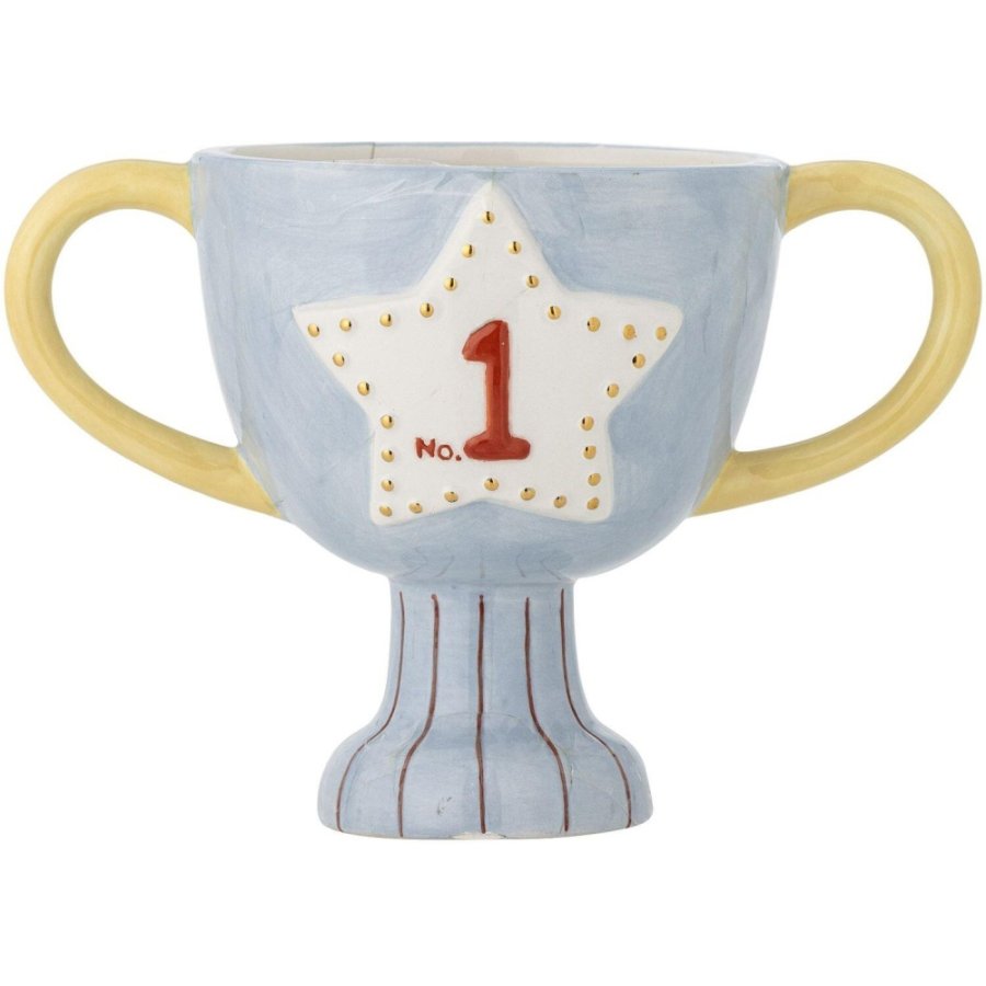 Bloomingville Mini Trophy bertopf H16 cm, Blau