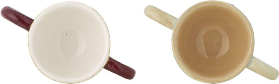 Bloomingville Mini Trophy Eierbecher 2er Set H6 cm, Blau