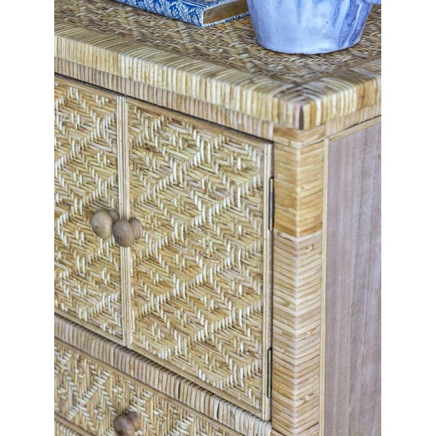 Creative Collection Lorris Kommode H67 cm, Rattan