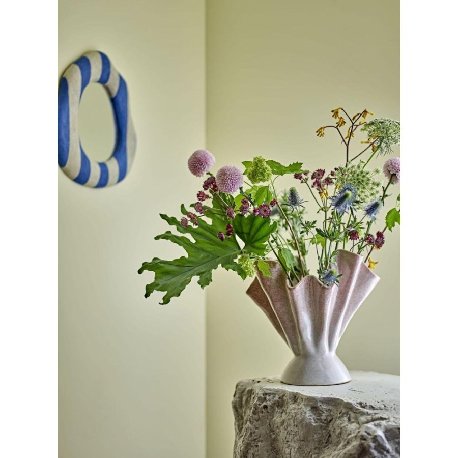 Bloomingville Travis Wandspiegel 38,5x39,5 cm, Blau