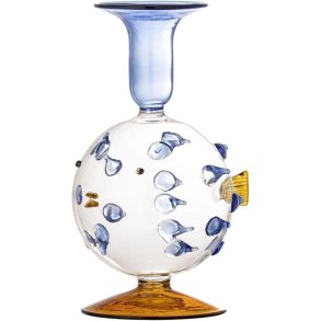 Creative Collection Phila Kerzenhalter H17 cm, Blau